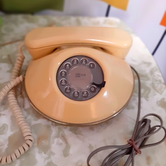 Vintage Other - Vintage pancake rotary phone